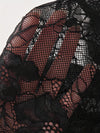 Soutien-Gorge Grande Taille en Dentelle et Shorty