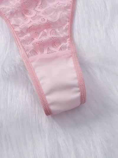 Lingerie Sexy Rose Grande Taille