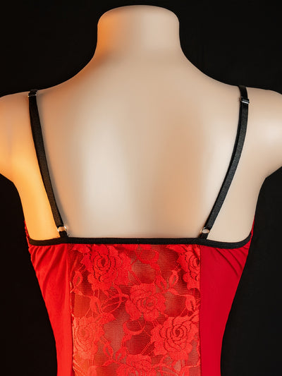 Lingerie Rouge Échancrée