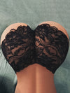 Culotte Taille Haute Dentelle Blanche