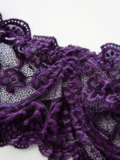Ensemble Lingerie Violet en Dentelle
