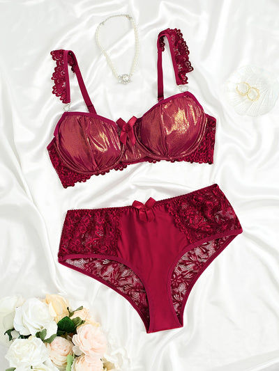 Lingerie Sexy en Satin Grande Taille