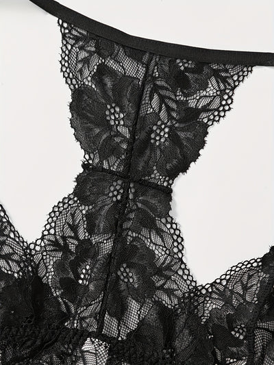 Soutien-Gorge Grande Taille en Dentelle et Shorty