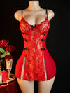 Lingerie Rouge Échancrée