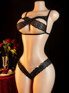 Ensemble Lingerie Dentelle Croisé