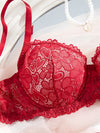 Ensemble Soutien-Gorge Grande Taille Rouge