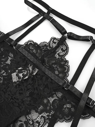 Harnais Lingerie Bralette Grande Taille