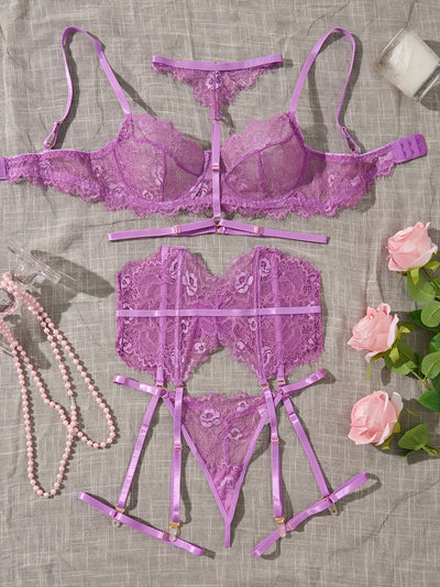 Ensemble Porte Jarretelle Sexy