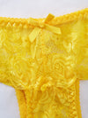 Ensemble Lingerie en Dentelle Entrejambe Ouverte