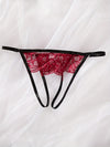 Ensemble de Lingerie en Dentelle avec Jarretières
