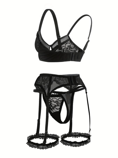 Lingerie Sexy Porte Jartelle
