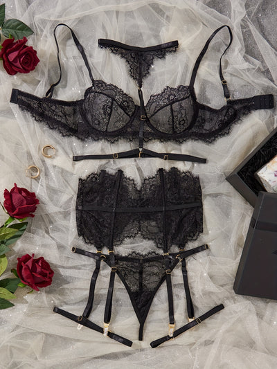 Ensemble Porte Jarretelle Sexy