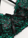 Ensemble Lingerie Porte-Jarretelle Grande Taille