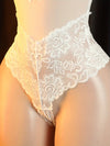 Body Blanc Dentelle Dos Nu
