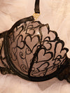 Ensemble de Lingerie Transparent en Dentelle