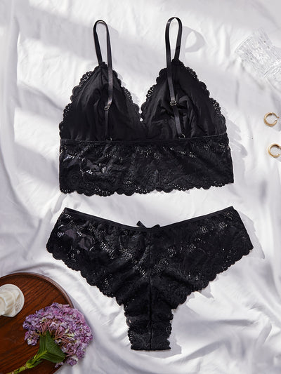 Ensemble Soutien-Gorge Bralette Grande Taille