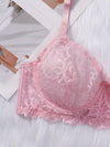 Lingerie Sexy Rose Grande Taille
