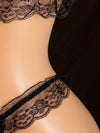 Lingerie Dentelle Ouverte Sexy