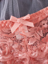 Ensemble Lingerie en Dentelle Entrejambe Ouverte
