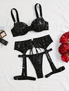 Ensemble de Lingerie Satinée