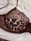 Ensemble String Léopard Dentelle
