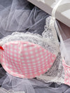 Ensemble Lingerie Vichy Rose