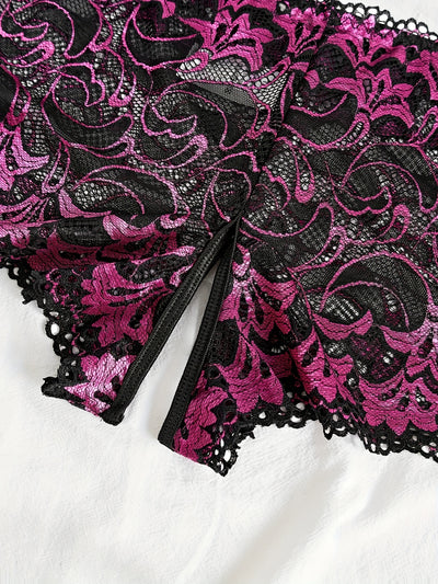 Shorty Dentelle Grande Taille
