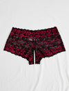 Shorty Dentelle Grande Taille