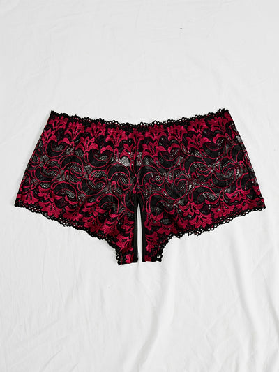 Shorty Dentelle Grande Taille