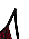 Body Sexy Rouge Grande Taille