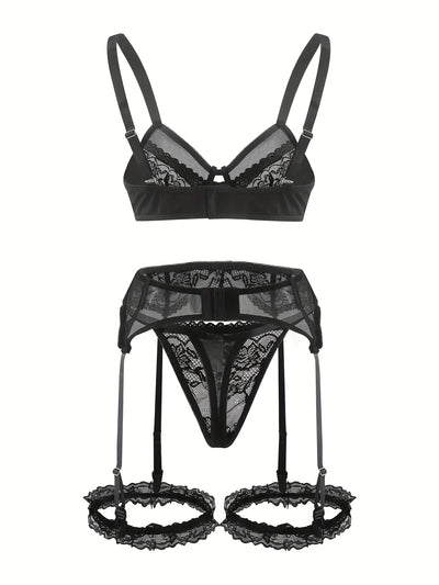 Lingerie Sexy Porte Jartelle
