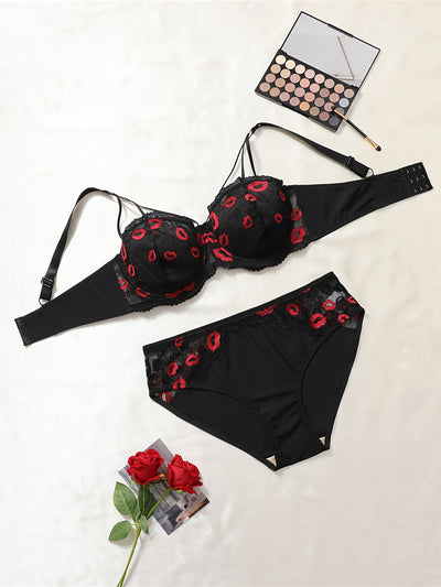 Ensemble Soutien-Gorge Culotte Grande Taille