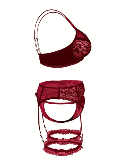 Lingerie Sexy Porte Jartelle