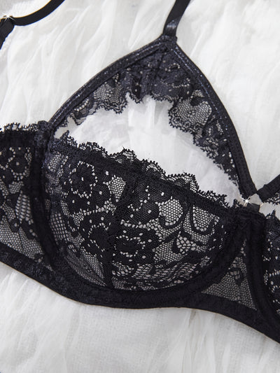 Dessous en Dentelle Noir & Coquin