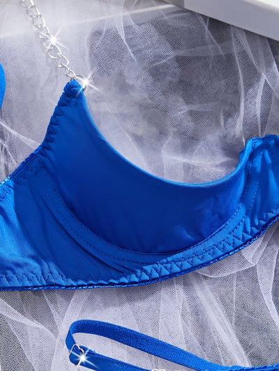Lingerie Bleue Sexy