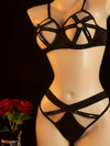 Lingerie Coquine avec Bondages