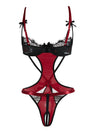 Body Dentelle Sexy Entrejambe Ouverte Grande Taille
