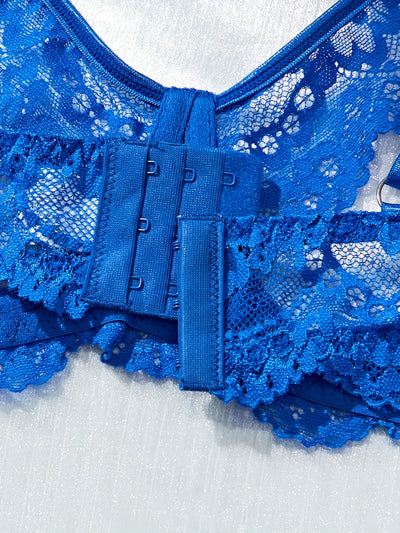 Ensemble Lingerie Grande Taille Bleu
