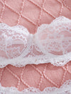 Ensemble Lingerie Dentelle Blanc Sexy
