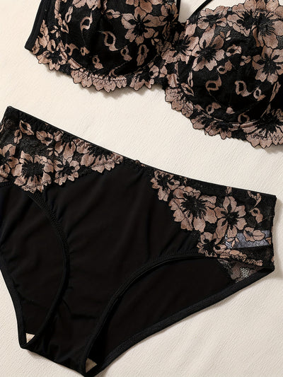 Ensemble Soutien-Gorge Culotte Grande Taille