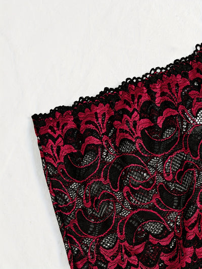 Shorty Dentelle Grande Taille