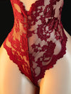 Body Sexy Échancré Bordeaux