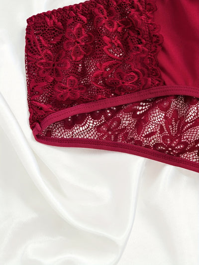 Lingerie Sexy en Satin Grande Taille