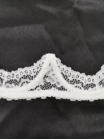 Soutien-Gorge Blanc Sexy Dentelle Ouvert