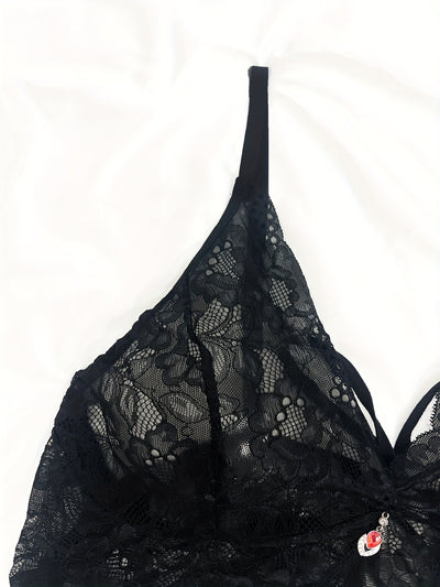 Ensemble Lingerie Grande Taille Dos Lacé