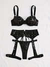 Ensemble de Lingerie Satinée