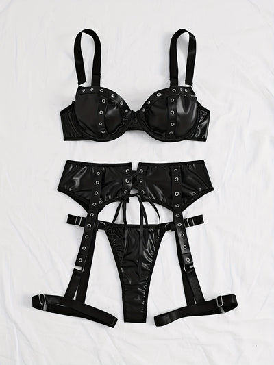 Ensemble de Lingerie Satinée