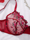 Ensemble Lingerie Rouge Grande Taille