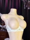 Soutien-Gorge Blanc Sexy Dentelle Ouvert