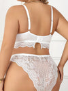 Ensemble Lingerie Blanc Grande Taille